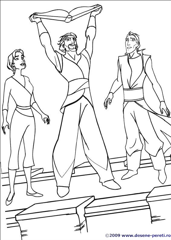 sinbad desene colorat